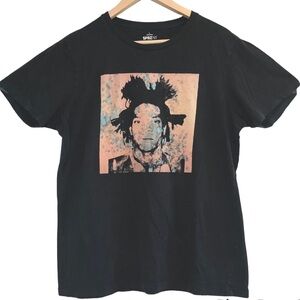 Uniqlo x SPRZYNY, Jean Basquiat, Black TShirt, Size Lar…